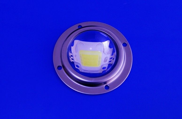 Dia 50mm Height 24mm cob led reflector , optical glass lens for led road lamp
