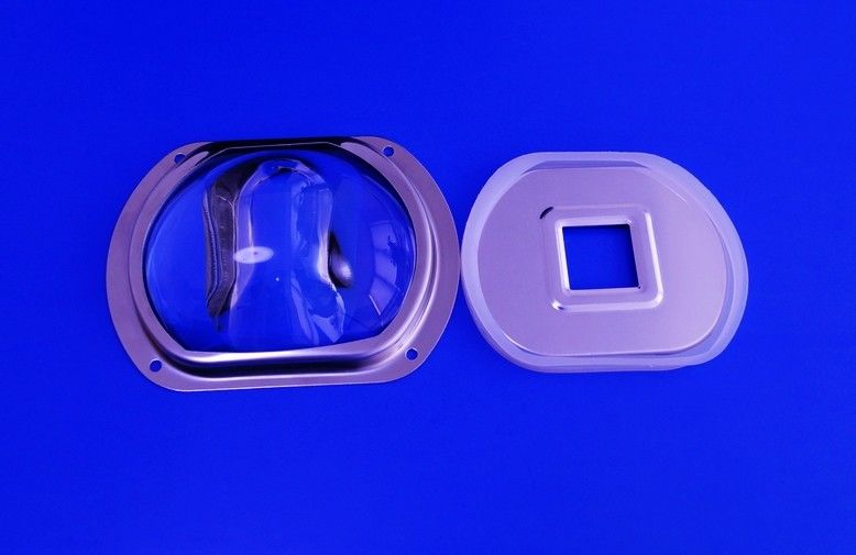 Glass Lens LED Street Light Components For 100W Street Light Fixtures
