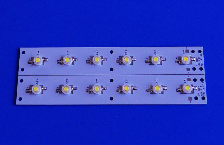 Led Street Light Module with Bridgelux Led Lens ，Aluminum PCB mounting leds