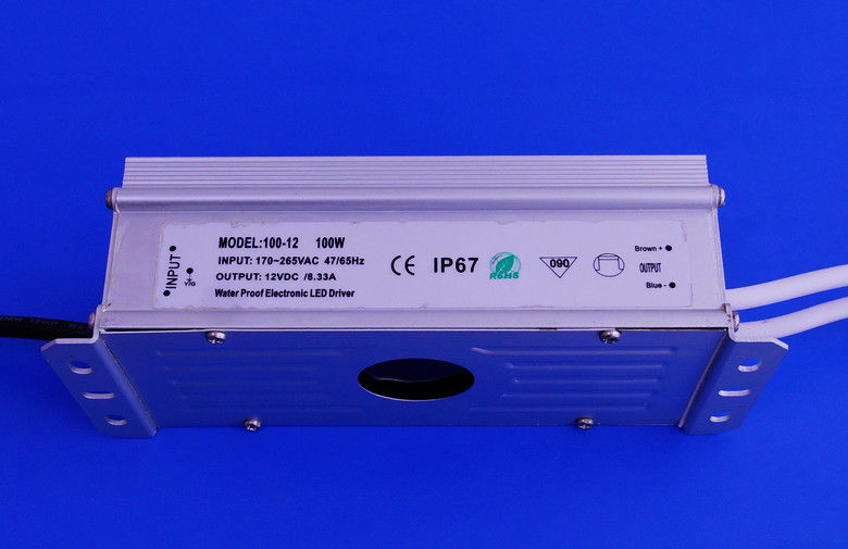 Aluminum Ip67 Led Street Light Power Supply 100 Watt High Efficiency