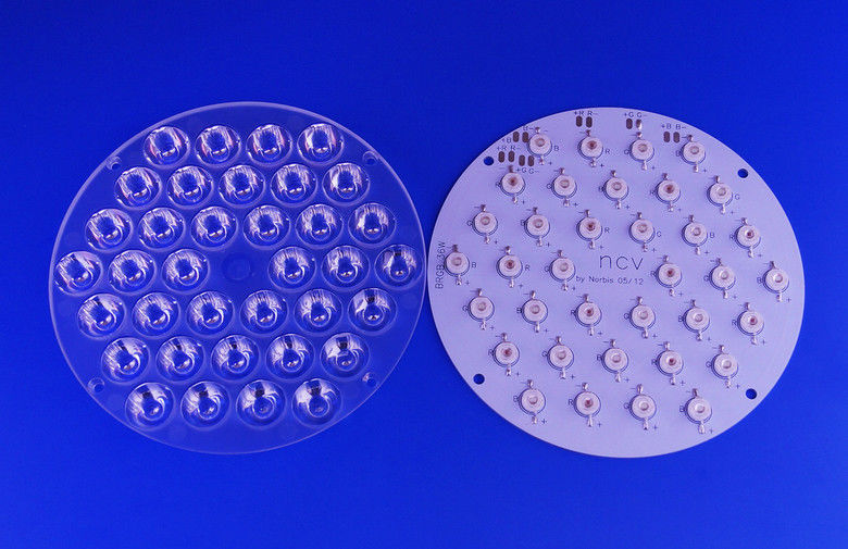 30 Degree PMMA LED Lens – 110mm Diameter For 18W-54W Ceiling Spotlights