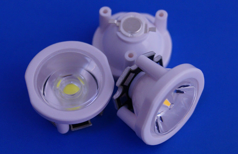 Acrylic Clear PMMA Led Spot Light / Flashlight Lens 8 , 15 , 30 , 45 , 60 , 120 degree