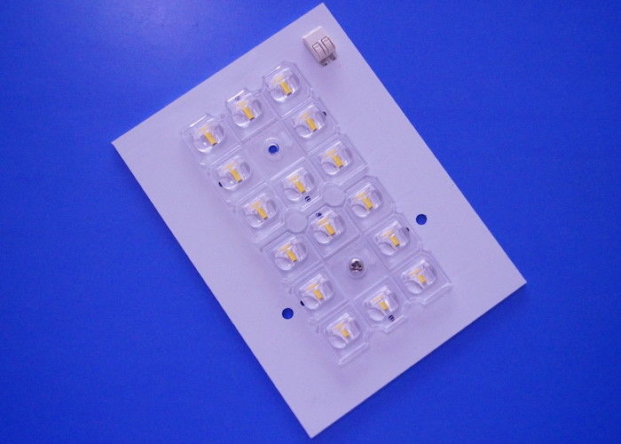 Customized Led Light Pcb Board XTE / XPG3 LED With 8 In 1 Lens 147x72 Degree TPII M