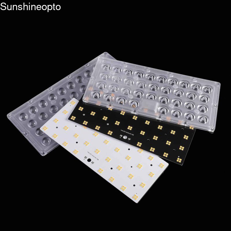 100W SMD 3030 Array Lens LED Street Light Retrofit Kit with 160 lm ...
