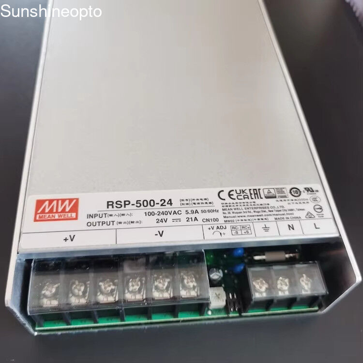 500W 24V Single Output Enclosed Type AC/DC Power Supply With PFC Function