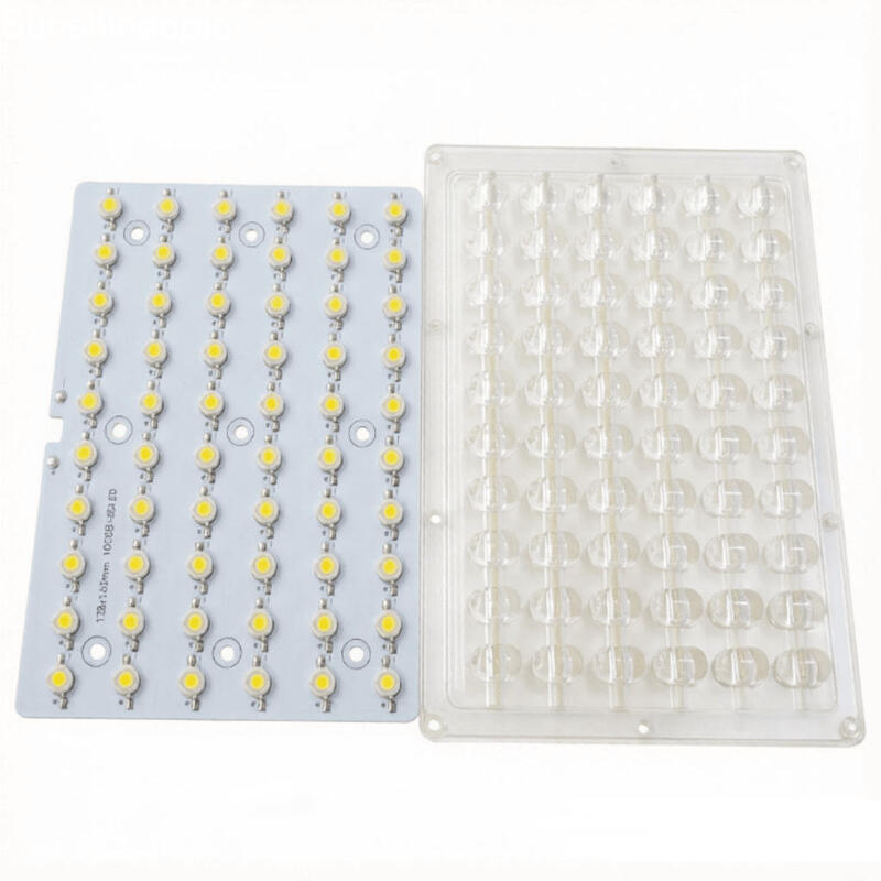 Waterproof 60W LED Lens Array with PCB for Flood Light, High Bay ...