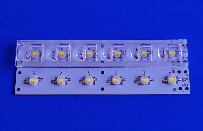 Led Module LED Street Light Lens PMMA Optical With 40 X 80degree ROHS Marked