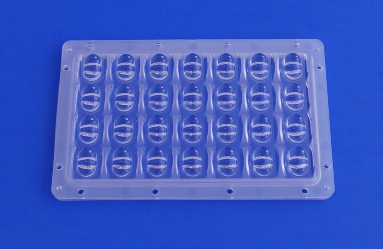 28W Led Street Light Lens PMMA Led Lens For High Way Led Lamp