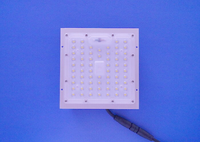 50w 90 Degree SMD3030 Square LED Lens For Tunnel Light