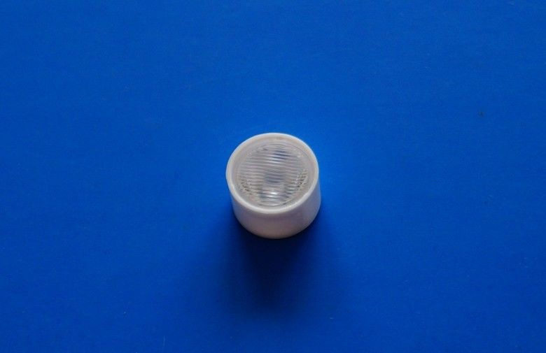 15mm Round PMMA Led Fiber Optical Lens 15 x 45degree , ROHS