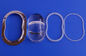 COB 10W - 100W Led Glass lens , LED Optical Lens For led module lens