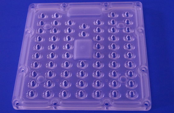 Square LED Street Light Module 80X150 Degree Lens with PCB board for Urban lights parts