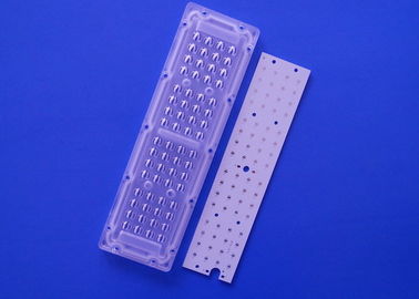 64 SMD 3535 Led Light Engine Module Vertical 65x150 Degree Lens Angle For Led Road Lamp