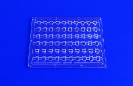 PC led optics lenses , Led Street Light Components For 60W Road Lighting