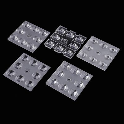 50x50mm Plastic pmma Led Optical Lenses