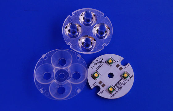 Lighting Accessories PMMA LED Lens Array AL PCB For Street Light