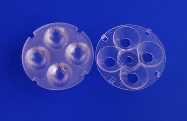 25 Degree 4 In 1 PMMA SMD LED Lens Array For LED Spot Lighting