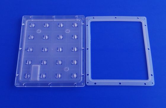 Waterproof LED Street Light Components Xpe PC Lens 20W For Led Road Lamp