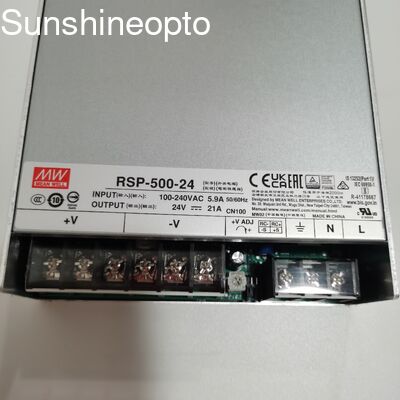 MeanWell 500W 24V LED Driver with PFC Function Single-Phase Switching Power Supply for LED Lights