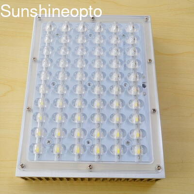 Export 60W LED Light Module with 200x150mm Lens and 10 Series 6 Parallel PCB Board