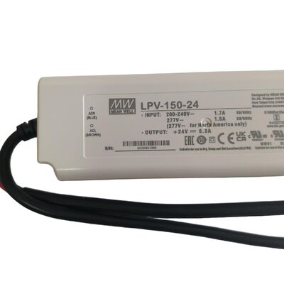 Bulk 150W 24V Single Output IP67 Waterproof Power Supply for LED Indoor Lighting