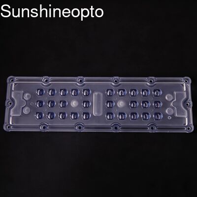 Bulk 28 in 1 236 x 70mm 80x150 Degree Beam Angle Lens for Light