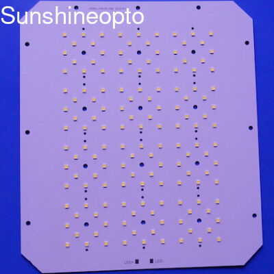 Custom 120W 144 Points 3030 SMD PCB Board with 50x50mm LED Lens