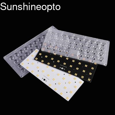 100W SMD 3030 Array Lens LED Street Light Retrofit Kit with 160 lm Output for High Efficiency Lighting