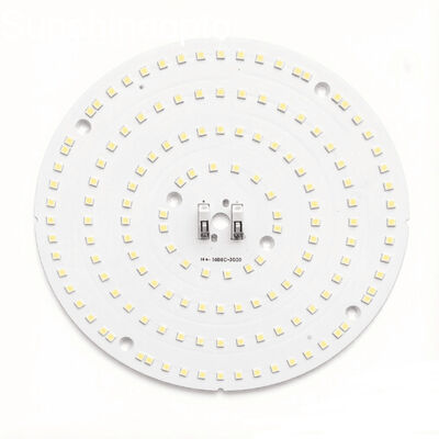 100W 3030 LED PCB Module with High Bay Lens 92% Light Transmittance PC Optical Lens for Industrial High Bay Lighting