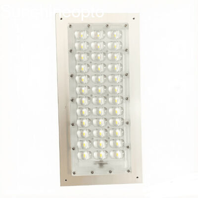 120W 36 LEDs SMD 5050 LED Street Light Module with Type III-M Beam Angle Lens and PCB Board