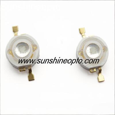 3W Green High Power LED 520–530nm 160–180lm High Brightness LED Emitter for Stage Lighting