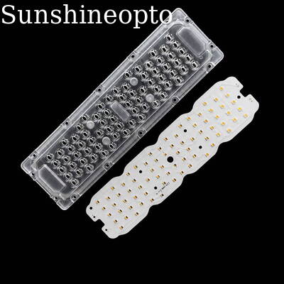 60W 72pcs SMD 3030 LED Street Light Module with 80×150 Degree Beam Angle