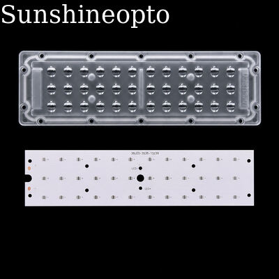 50W SMD 3535 LED Street Light Module 150lm/W High-Efficiency LED Module 92% PC Optical Lens