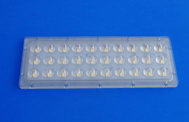 Street Lighting LED Collimator Lens , 30W PC Led Road Lamp Street Lens