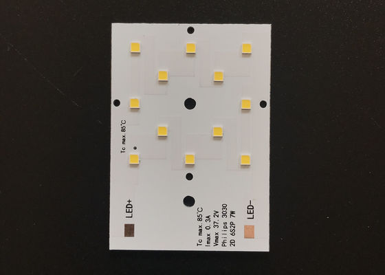 7W SMD 3030 LED PCB Board with 1.5mm Thickness and 50*70mm Size for Custom Applications
