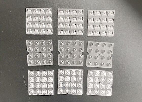 16  24LEDs SMD3030 SMD5050 Optical PC Lens For 50x50mm