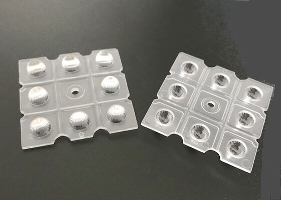 30 Degree PMMA Square LED Lens Array SMD5050 High Power Small Size