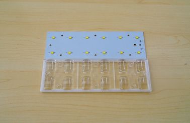 High Power 12W SMD 3535 Led Street Light With Light Lens , PCB Module
