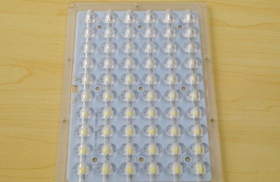 Outdoor Waterproof Led Reflector Lens Array PCB Solder 60w Led Multi Lens Array