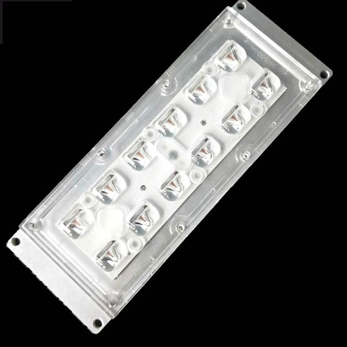 12 Pieces 3535 SMD LED Street Light Lens Module Optical Grade PC 91% ...