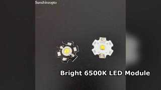 220LM 3W LED Module 6500K Star PCB Bright Light