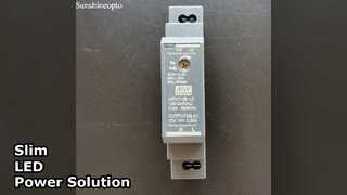 12V 15W LED Power Supply Slim DIN Rail