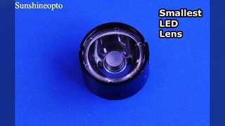 Smallest PMMA LED Lens for XPE XPC LEDs